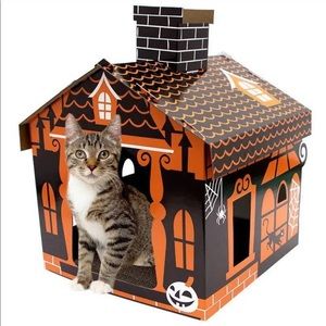 Hyde & Eek! Boutique Basic Haunted House Cat Scratcher (NEW)